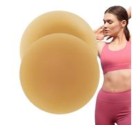 Silicone Seamless Nipple Covers - Breast Covers | Seamless Reusable Sticky Thin Cooling Traceless Chest Pad Fit A-C Size with Case for Wedding Attire Stage Costumes Lingerie Nursing