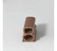 Silicone Self-Adhesive Sealing Tape, 6m, Soundproof, Door Stop, Window, Sealing, Moisture Proof, Strong Adhesive Tape-10x15 Brown-6M
