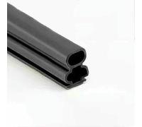 Silicone Self-Adhesive Sealing Tape, 6m, Soundproof, Door Stop, Window, Sealing, Moisture Proof, Strong Adhesive Tape-10x15 Black-6M