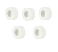 Silicone Self-adhesive Tape, High-voltage Insulation, Cold-shrink Self-fusing, Waterproof Wrapping Repair for Pipe & Water Hose(White-5rolls,1M)