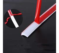 Silicone Self Adhesive Tile Trims,Flexible Peel and Stick Corner Trim Molding for Wall,Skirting Board,Waterproof Caulk Strip for Wall Edge,Countertop,Floor,Bathtub (60cm,Transparent)