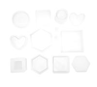 Silicone Set, Three - Dimensional Mirror Spherical Cylindrical Pendant, Durable Glossy Flexible - Easy Demolding, Reusable Craft Tool, Ideal for DIY Resin Jewelry