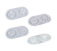 Silicone Seven Cake Holder Tray Mold Fruit Cup Resin Food Station Serving Casting Molds for Resin Casting