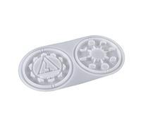 Silicone Seven Cake Holder Tray Mold Fruit Cup Resin Food Station Serving Casting Molds for Resin Casting