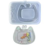 Silicone Shaker Mold Epoxy Resin Casting Shaker Jewelry Pendant Making for Silicone Molds Kit