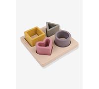 Silicone shape sorter game multicoloured