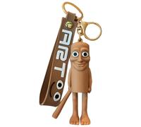 Silicone Shark Italian Brainrot Toys Key Chain Tungtung Sahur Figures Key Ring Italian Animals Keychains Car Keys Pendant Classic Toys Gift