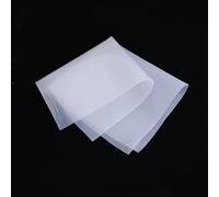 Silicone Sheet 1pc White Silicone Rubber Sheet 250 X 250mm Translucent VMQ Sheeting Pad, Press Oven Mat(3mm)