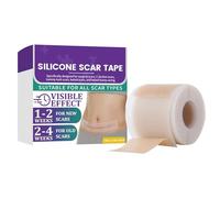 Silicone Sheets for Scars,59Inch Silicone Tape for Surgical Scars - Recovery Skin Care Patch for Burns Beauty Health Tummy Tuck Body Household