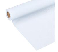 Silicone Shelf Liners for Kitchen Cabinets - Non-Adhesive, Non-Slip, Waterproof Cabinet & Drawer Liner - Durable & Reusable (12 Inch x 10 FT, Translucent-White)