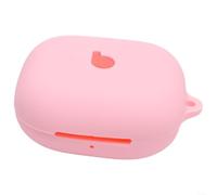 Silicone Shockproof Case for Beats Powerbeats Pro 2 Featuring Secure Fit and Carabiner for Enhanced Protection and Port Use (Orange)