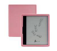 Silicone Shockproof Cover Case Compatible with Boox Go Color 7 | Full-Body Silicone Protection, Shockproof Design, Soft Grip(Pink)