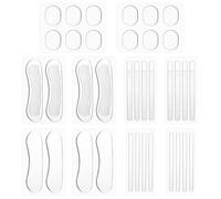 Silicone Shoe Strap 36 Pcs High Heel Cushion Inserts Pad Sandals Backs Sling Shoe Grip Thin Heel Straps Sling Backs Anti Slip Gel Protector Strips for Women Men Strap Heels Sports Sneaker