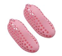 Silicone Shoe Washing Bag, 360 Degree Shoe Cleaning Bag, Laundry Bag, Washing Machine Bag, 1 Pair (Pink)