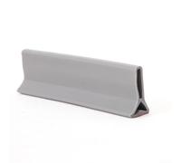 Silicone Shower Dam Water Barrier Strip Non-slip Bathroom Floor Water Stopper Wet Dry Separation For Curbless Shower Grey 100Cm