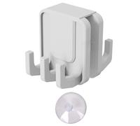 Silicone Shower Door Hook Double Side Nonslip Towel Clothes Hanging Hook Bathroom Robe Clothes Hanger Towel Rack for Glass Door