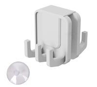 Silicone Shower Door Hook Double Side Nonslip Towel Clothes Hanging Hook Bathroom Robe Clothes Hanger Towel Rack Bathroom Suction Cup Shower Door