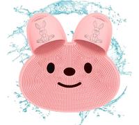 Silicone Shower Foot Scrubber Back Body Brush Massager Pad, Silicone Shower Foot Scrubber Massager with Non-Slip Suction Cups, Improve Feet Circulation Soothes Tired Feet Wall-Mounted Back Scrubbers