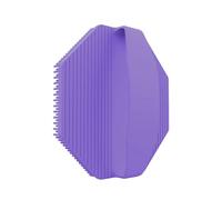 Silicone Shower Grooming Brush - Ergonomic Bath Brush, Body Coat Brush | Silicone Physical Scrubber, Makeup & Dirt Removal, Massage Scrubber