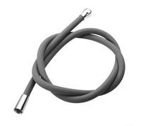Silicone Shower Hose 1 5M with Innovative Anti Winding Design for Convenience (Gray)