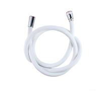 Silicone Shower Hose 1 5M with Innovative Anti Winding Design for Convenience (White)