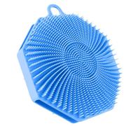 Silicone Shower Scrubber | Silicone Body Scrub for Women - Gentle Bathing Accessories, Skin Exfoliator, Scalp Massager, Shower Sponges for All Kinds of Skin