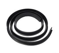 Silicone Shower Water Dam Strip | Flexible Bathroom Flood Barrier for Dry Wet Separation | Self-Sticky Threshold Seal for Curbless Showers | 30mm Height | Multiple(Black 200cm)