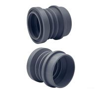 Silicone Single Dose for Hopper with Aluminum Lid Grey Silicone(2pcs)