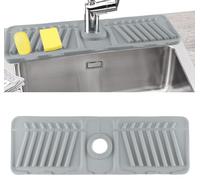 Silicone Sink Faucet Mat Sink Splash Guard Drip Tray