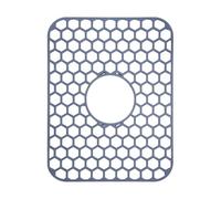 Silicone Sink Protector - Non Slip Farmhouse Basin Mat, Fast Draining Bottom Guard for Kitchen, Heat Resistant Flexible Pad, Anti Scratch Sink Mat for Tableware Dishes Pots Home Bathroom Dorm