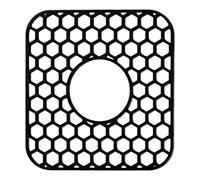 Silicone Sink Protectors, Flexible Countertop Shield, 12x11 Inches, Kitchen Sink Grid Accessory, Non-Slip Heat-Resistant Mat, Scratch Preventing Drain Protector, for Kitchen
