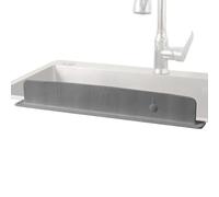 Silicone Sink Splash Guard, Silicone Sink Edge Protector, Odor-Control, Scratch-Proof, Anti-Slip Water Barrier Mat for Kitchen Sink, Home Washing Basin, Bar Counter Maintenance