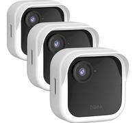 Silicone Skin Case/Cover for Blink Outdoor 4 (4th Gen) - Weatherproof Silicone Case with Brim for Full Camera Protection, Blink Outdoor 4 Smart Security Camera Accessories (White, 3 Pack)