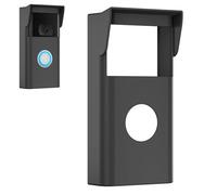 Silicone Skin Cover Compatible with Ring Video Doorbell 2nd Gen (2020 Release) Outdoor Doorbell Protector with Sun Visor Waterproof & UV Resistant Dustproof Silicone Case for Ring Smart Home Security