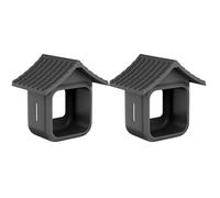 Silicone Skin Cover for Blink Outdoor 4 (4th Gen)/2K +,Weatherproof Protective Case with Hat Brim for All-New Blink Outdoor 4