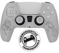 FRTEC - DRAGON BALL SUPER, Thermosensitive Silicone + Grips, compatible with Playstation 5 Dualsense controller