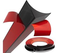Silicone Skirting Board Caulk Strip,Ceiling Coving Self Adhesive,Laminate Floor Edging Beading,Flexible Moulding Trim for Cabinet Countertop Shower Tray Floor,Wall Corner Quadrant Trim（20 * 15mm）/3M
