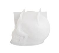 Silicone Skull Mold - 3D Skeleton Mould for Epoxy Resin Candle Making Soap Ice Cube - Reusable Mold for Decorations, Crafts, Jewellery, Projects, Halloween,