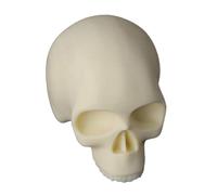 Silicone Skull Practice Model Soft Practice Model Fake Skin Soft For Beginners Experienced Realistic Skin
