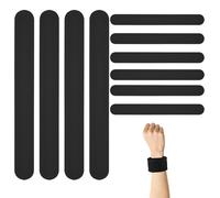 Silicone Slap Bracelets - 21.5x2.5cm Versatile Paper, 10 Piece Gift Wrap Stabilizer | Metal Core Silicone Material, 150g Flexible Wrapping Paper Roll Holder For DIY Craft Storage Organization