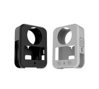 Silicone Sleeve Case for DJI Osmo 360 Soft Protective Case Battery Side Open All-Round Protect Action Camera Accessories (Grey)