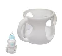 Silicone Sleeve for Glass Baby Bottle | Feeding Bottle Holder with Handles,Anti Breakage Bottle Holder, Anti-Drop and Shockproof Sleeve Dishwasher Safe