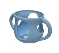 Silicone Sleeve for Glass Baby Bottle - Feeding Bottle Sleeve with Handles,Anti Breakage Bottle Holder, Anti-Drop and Shockproof Sleeve Dishwasher Safe
