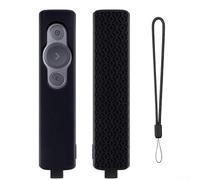 Silicone Sleeve for Logitech Spotlight Remote Offers Reliable Anti Slip Protection and Button Accessibility (Black)