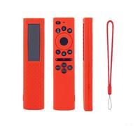 Silicone Sleeve for Samsung Remote 16.5cm Silicone Sleeve for(Red) | Shock-absorbing elastic silicone, protects from drops, precise button cutouts, easy for access to ports