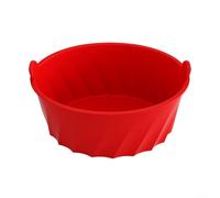 Silicone Slow Cooker Liner Perfect for 6 8 Quart Use with Stress Cleanup (red)
