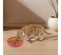 Silicone Slow Feeder Bowls - Cat & Dog Bowl Wet Food with Suction Cups, Interactive Puzzle Feeder, Reduces Boredom, Anxiety & Anti-Choking, Non-Slip Design (D)