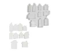 Silicone Small House Shape Silicone Texture Perfect for Hand-Making Enthusiasts and Family Activity Craft Supplies