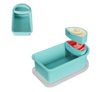 Silicone Snack Container Fresh-keeping Portable Packaging Box Silicone Capacity With Detachable Seasoning M8V2 Lid Large B Sauce