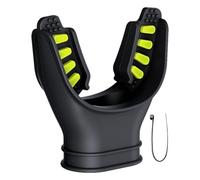 Silicone Snorkel Mouthpiece - Flexible Diving Regulator Tip, Ergonomic Air Bite | Breathing Accessories for Adults, Weast-resistant Replacement Part for Standard Diving Device Setup